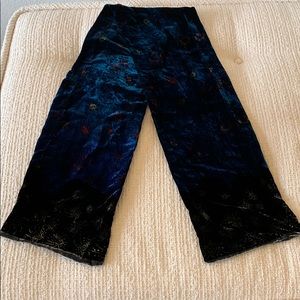 Blue Aqua Scarf made in England